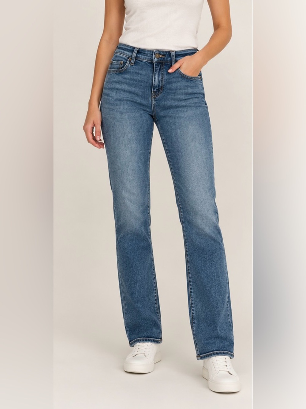 Anthropologie Pilcro and the Letterpress Parallel Straight Jeans Size 29 Long